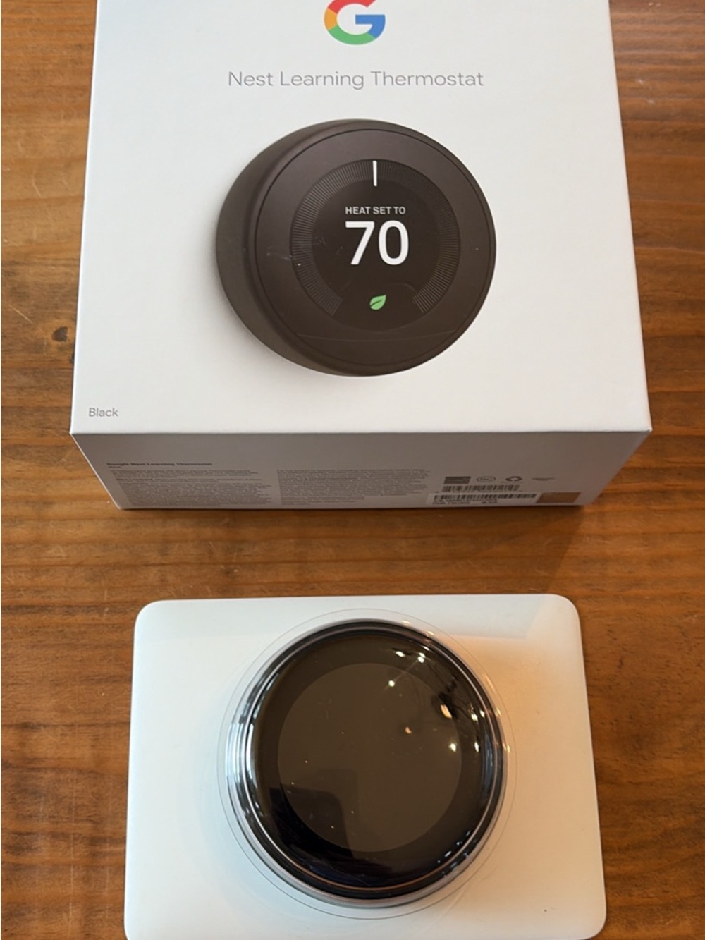 Google Nest 3rd Generation Learning Thermostat